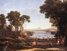paisaje con molino de agua paisaje con molino de agua