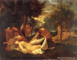 Venus dormida, sorprendida por Sátiro Venus dormida, sorprendida por Sátiro