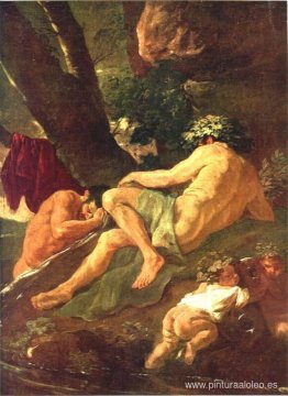 El lavado de Midas en el nacimiento del río Pactolus El lavado de Midas en el nacimiento del río Pactolus