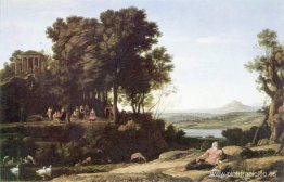 Paisaje con Apolo y las Musas Paisaje con Apolo y las Musas