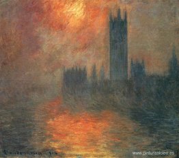 Casas del Parlamento, Puesta De Sol Casas del Parlamento, Puesta De Sol