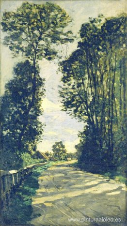 Camino a la granja Saint-Simeon Camino a la granja Saint-Simeon