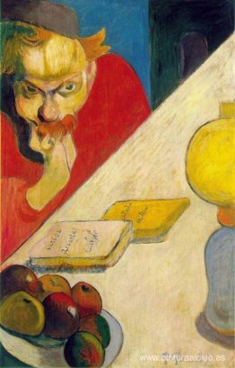 Retrato de Meyer de Haan a la luz de una lámpara Retrato de Meyer de Haan a la luz de una lámpara