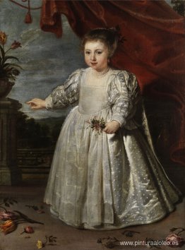 Retrato de la hija del artista. Retrato de la hija del artista.