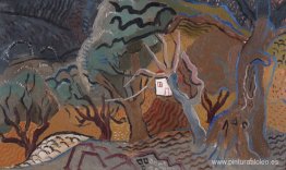 Paisaje en Vence - Pequeña Casa Blanca Paisaje en Vence - Pequeña Casa Blanca