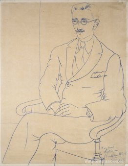 Retrato de Gerald Reitlinger Retrato de Gerald Reitlinger