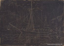 Barco en el puerto Barco en el puerto