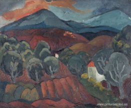 Paisaje en Vence Paisaje en Vence