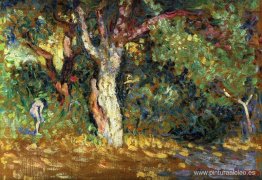 Estudio para 'En el bosque con desnudo femenino Estudio para 'En el bosque con desnudo femenino