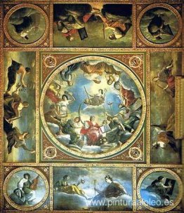 Una alegoría de la paz y las artes bajo la corona inglesa Una alegoría de la paz y las artes bajo la corona inglesa