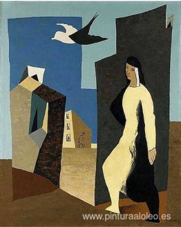 mujer y pájaro mujer y pájaro