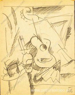 Dibuja una naturaleza muerta con guitarra. Dibuja una naturaleza muerta con guitarra.