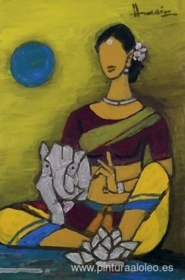 Sin título (Ganesha y Parvati) Sin título (Ganesha y Parvati)