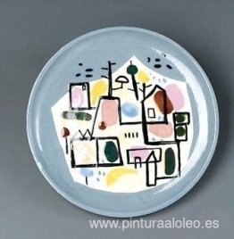 Paisaje urbano (cerámica) Paisaje urbano (cerámica)