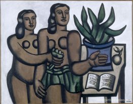 Las dos mujeres del jarrón azul. Las dos mujeres del jarrón azul.
