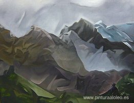 paisaje de montaña paisaje de montaña