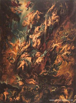 La caída de los condenados (copia de Rubens) La caída de los condenados (copia de Rubens)