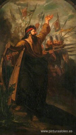 Guerra de Escocia. La Lanza (tríptico, panel izquierdo) Guerra de Escocia. La Lanza (tríptico, panel izquierdo)
