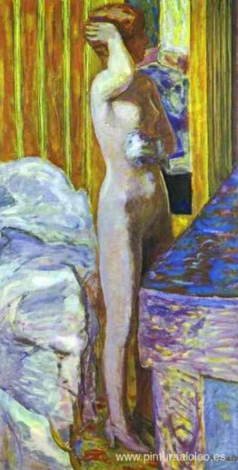 desnudo de pie desnudo de pie