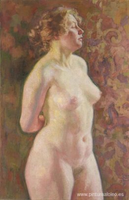 desnudo de pie desnudo de pie