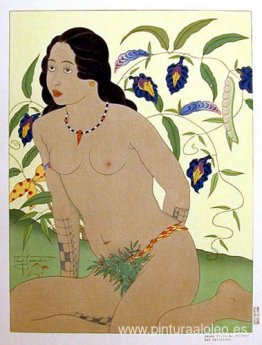 Chica joven de Polowat. Carolinas del este Chica joven de Polowat. Carolinas del este