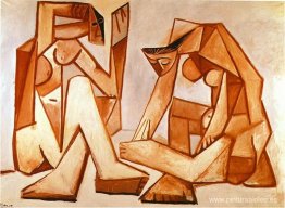 Dos mujeres en la playa Dos mujeres en la playa