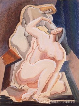 Dos figuras femeninas desnudas (sentadas e inclinadas) Dos figuras femeninas desnudas (sentadas e inclinadas)