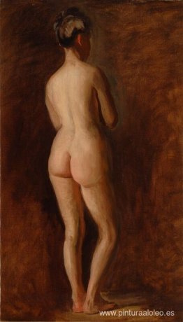 Desnudo femenino de pie Desnudo femenino de pie
