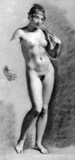 Desnudo femenino de pie Desnudo femenino de pie