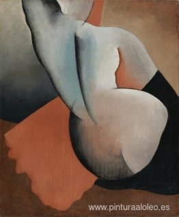 Desnudo visto de espaldas Desnudo visto de espaldas