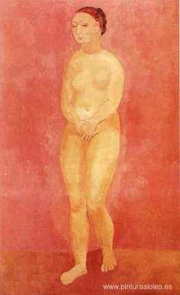 Desnudo femenino de pie Desnudo femenino de pie