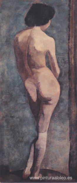 Desnudo femenino de pie Desnudo femenino de pie