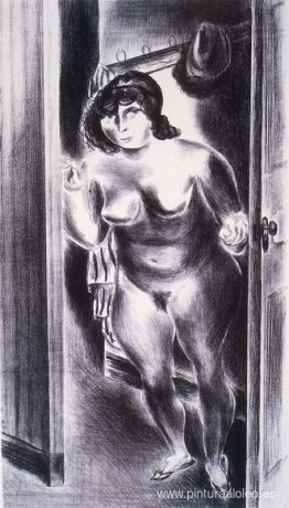 Desnudo en la puerta Desnudo en la puerta