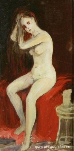 Desnudo sentado Desnudo sentado