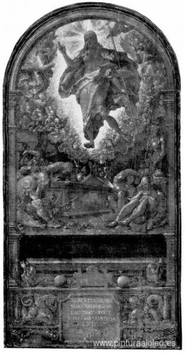 Diseño para la Capilla Fugger en Augsburgo Resurrección de Crist Diseño para la Capilla Fugger en Augsburgo Resurrección de Crist