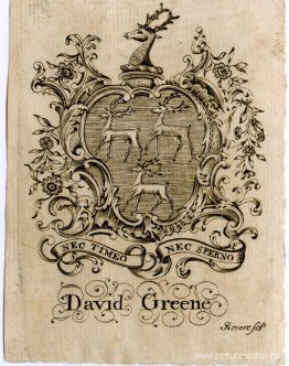 Ex libris de David Greene Ex libris de David Greene