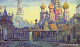 Escenografía para la ópera 'Khovanshina' de Mussorgsky Escenografía para la ópera 'Khovanshina' de Mussorgsky