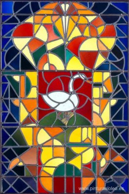 Composición de vidrio emplomado I Composición de vidrio emplomado I