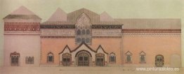Proyecto de fachada de la Galería Tretyakov. Proyecto de fachada de la Galería Tretyakov.
