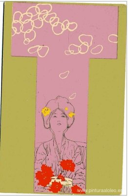 Chicas con contorno verde oliva. Chicas con contorno verde oliva.