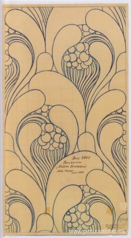 Diseño de tela con despertar floral para Backhausen Diseño de tela con despertar floral para Backhausen