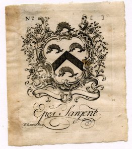 Ex libris Epes Sargent Ex libris Epes Sargent