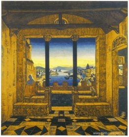 Patio frente al castillo Patio frente al castillo