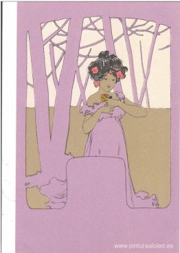 Chicas con alrededores morados. Chicas con alrededores morados.