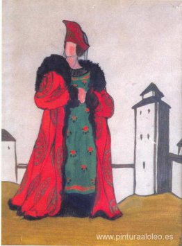 Boyarynia en rojo Boyarynia en rojo