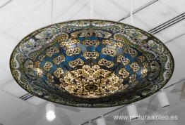 Pantalla colgante tipo cúpula Pantalla colgante tipo cúpula