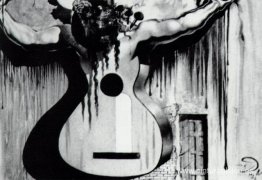 Pintura para el telón de fondo de 'Café De Chinitas' Pintura para el telón de fondo de 'Café De Chinitas'