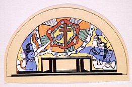 Un modelo de mosaico para la cripta del monumento conmemorativo Un modelo de mosaico para la cripta del monumento conmemorativo