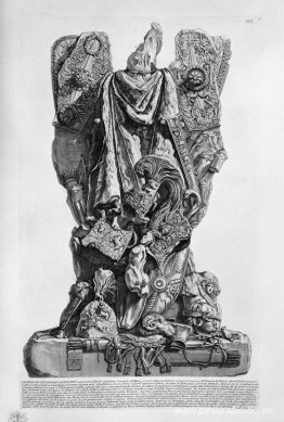 Parte de la antigua Via Appia fuera de Porta St. Sebastian a una Parte de la antigua Via Appia fuera de Porta St. Sebastian a una