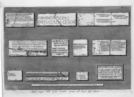 Lápidas de personajes famosos encontradas en Cornelia "Hipogeo d Lápidas de personajes famosos encontradas en Cornelia "Hipogeo d